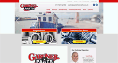 Desktop Screenshot of gardnerparts.com